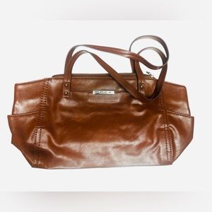 Relic by Fossil brown vegan leather Shoulder Bag / tote bag